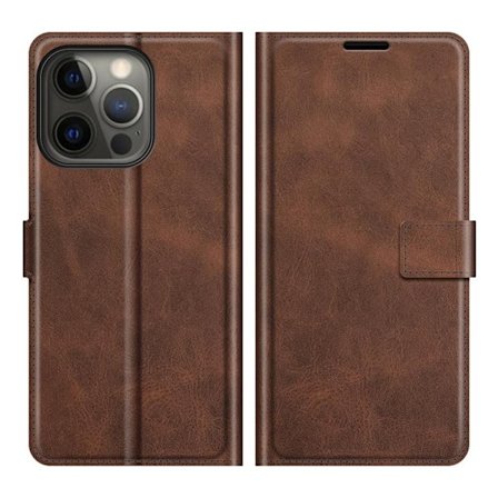 BooM RFID-beskyttet pungetui iPhone 12 Pro Max - Brun