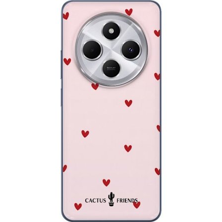 Kompatibelt Mobildeksel til Xiaomi Xiaomi Redmi 14C Cactus and Friends – HeartSprinkle