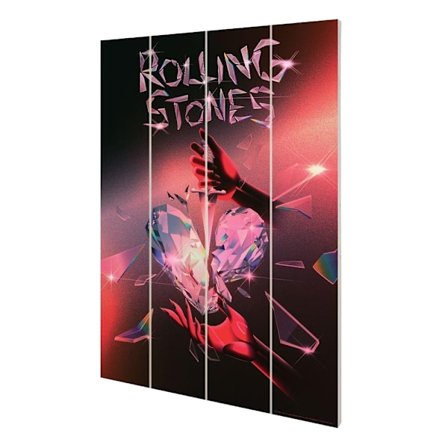 The Rolling Stones Hackney Diamonds Plakett 59cm x 1.2cm x 40cm