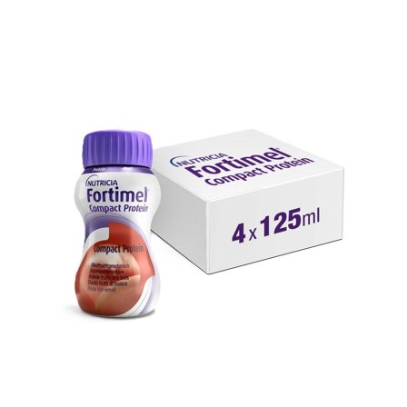 Fortimel Compact Protein Frutti Di Bosco 4x125ml