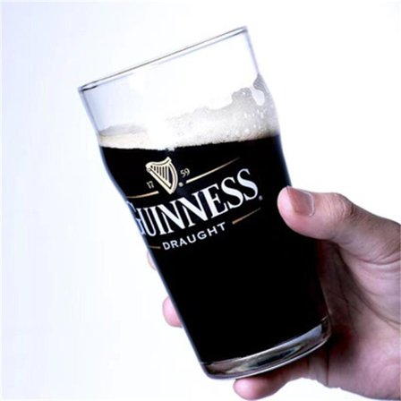 Guinness Irish Stout -olutlasi, suuri koko, 596 ml, englantilaistyylinen
