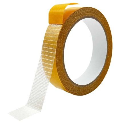 Fuld tape dobbeltsidet stof (20mm*20m lang), multifunktionel dobbeltsidet tape