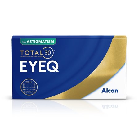 EyeQ Total 30 For Astigmatism - Kontaktlinser fra EyeQ - 6 pcs/box