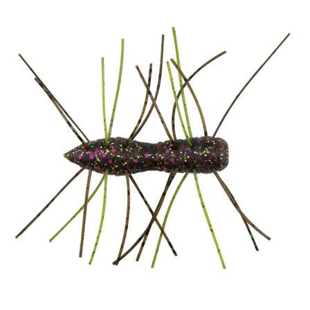 Z-man Fuzzy BugZ 1.75'' (4-pack) - Green Pumpkin Goby