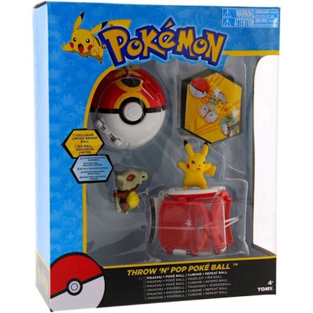 Pokemon Pokeboll Pikachu + Cubone blister