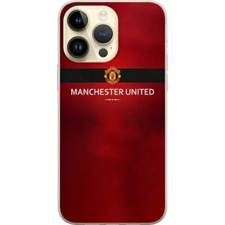 Apple Iphone 14 Pro Max Genomskinligt Skal Manchester United