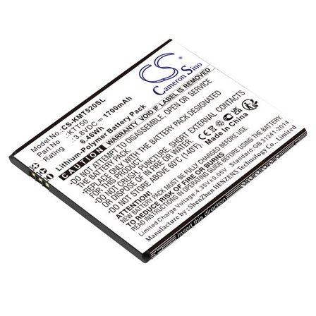 Batteri till SmartPhone, Mobil för KAZAM Tornado 2, Tornado2 5.0