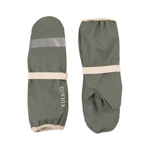 Kuling Light green Vilnius Recycled Rain Mittens 0-1 Years - Gloves and mittens - 0-1 years - Green