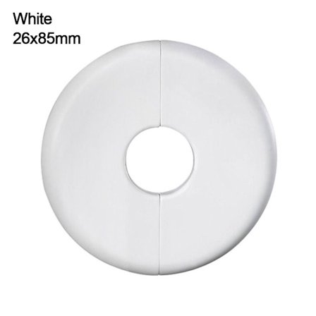 Cover Kåpa Blandare Dekorativ Cover VIT 26X85MM