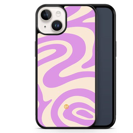 Bjornberry Skal iPhone 14 -Lila 70-tal