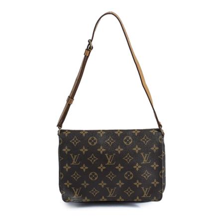 Louis Vuitton Vintage, Pre-owned Shoulder Bags Bruin, Dames, Maat:ONE Size,Canvas