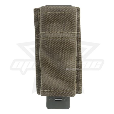 OphidianTac FAST 9MM/1911 Single Magazine Pouch Tactical MOLLE Mag Pouch med Quick Release Kydex Insert för GLOCK M9 P226 HK USP