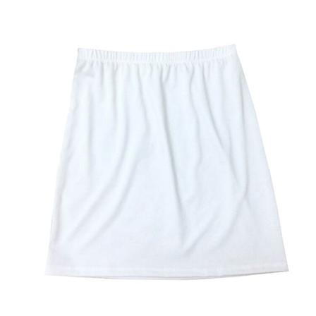 Puolislip Ihoystävällinen Polyester Alushame Alushame Mekon Alle Naisille Valkoinen