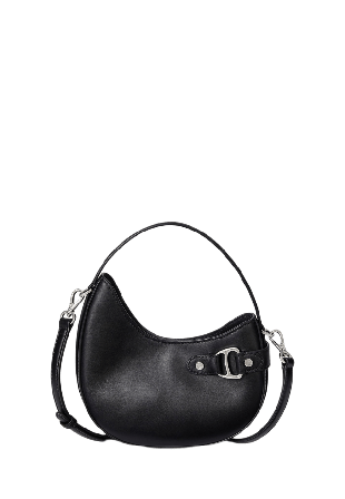 Lauren Ralph Leather Small Tasha Crossbody Bag Handväskor Dam Svart ONESIZE