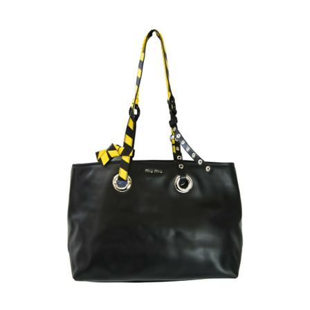 Miu Miu Pre-owned, Handbag Zwart, Dames, Maat:ONE Size