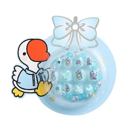 24 stk falske negle børn B B