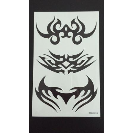 Tillfällig Tatuering 19 X 12 Cm - 3 Tribals