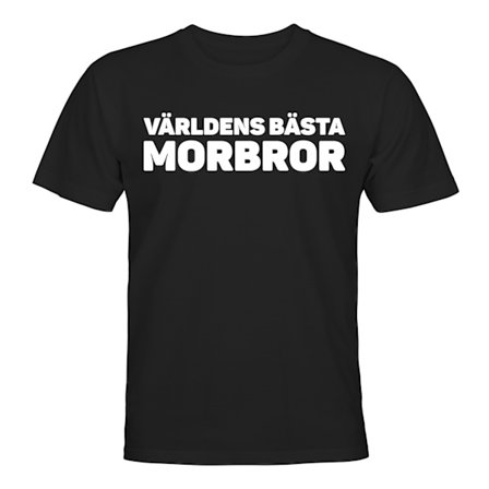 Världens Bästa Morbror - T-SHIRT - HERR