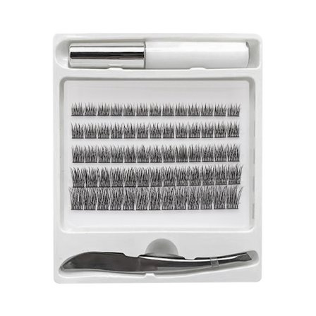 Cluster Lashes falska ögonfransar 8 8