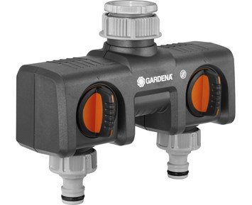 Gardena-Vattenfördelare 2 uttag-Vannfordeler med to uttak-Tools & Garden-Slangetromler og vanning