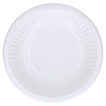 PAPPTALLERKEN DYP HVIT 20CM