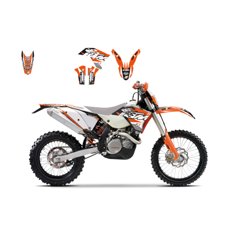Sada Polepů Blackbird Dream 3 - KTM 505 SX-F 2007-2009