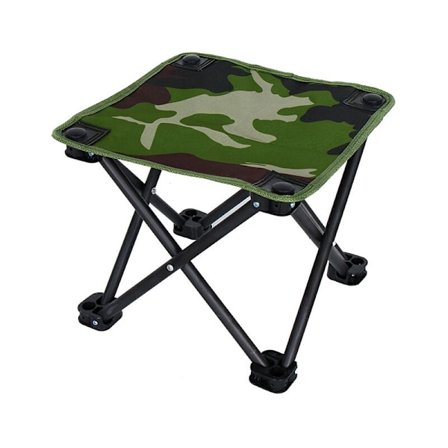 Ultralett bærbar sammenleggbar stol for camping/fiske/tur/piknik Camo 28