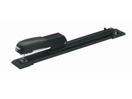 RAPID Economy E15-häftapparat med lång arm, 24/6 och 26/6 klamrar, 20 arks kapacitet, svart - Lyreco - Kontorsmaterial - Till skrivbordet - 