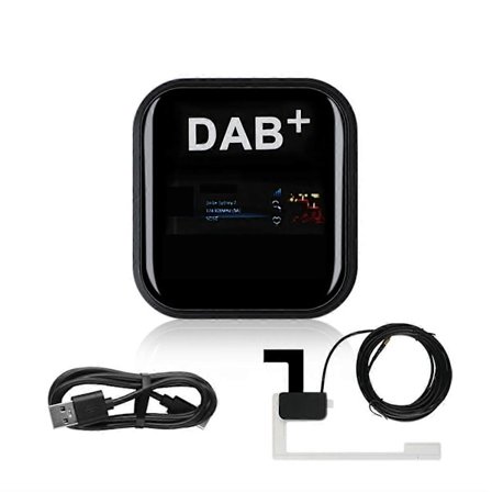 DAB+ Antenne til Android Bilradio med USB Adapter GPS Stereo DAB Modtager Afspiller til Europa Univer