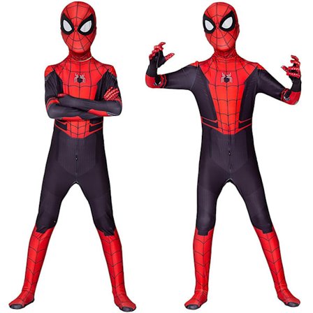 Cosplay Spider-man Spiderman Kostume Voksen Barn Outfit zy - Perfet