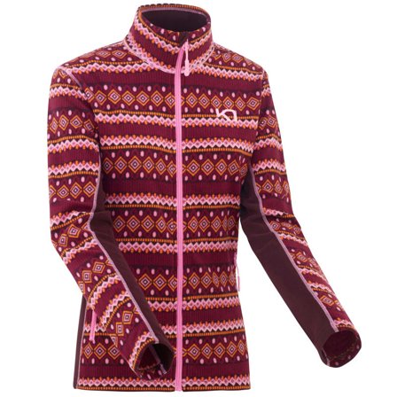 Kari Traa Women's Olga Fleece Mid layer tops Red S