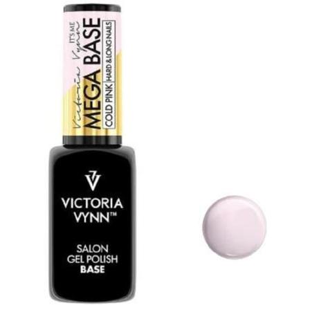 Gel Polish - Mega Base - Cold Pink - 8ml - Victoria Vynn Ljusrosa