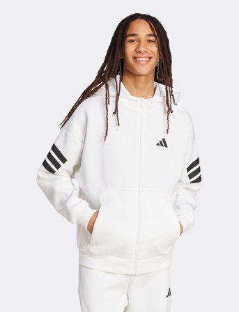 adidas Sportswear M Fi 3S Fz - White - M