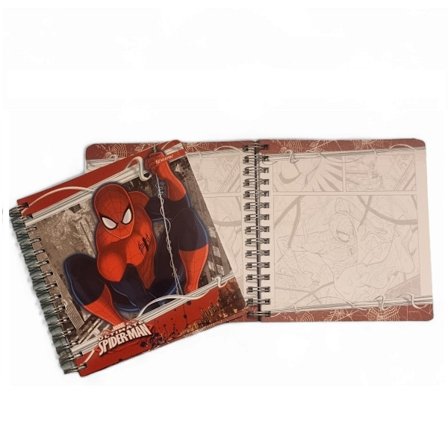 Anteckningsbok 80-sidor - Spindelmannen