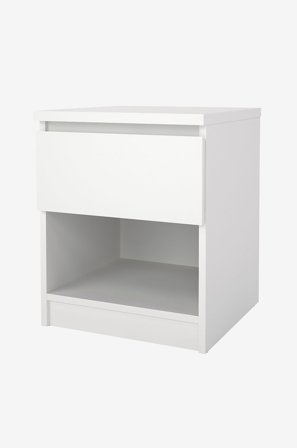 Tvilum - Naia Natbord 1 skuffe - Pakke - Hvid - Sengeborde - Fra Homeroom