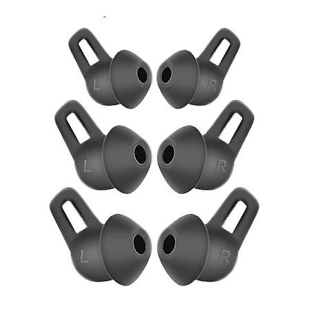 6 st öronkuddar för Huawei Freelace Pro hörlurar silikonöverdrag öronproppar {DB