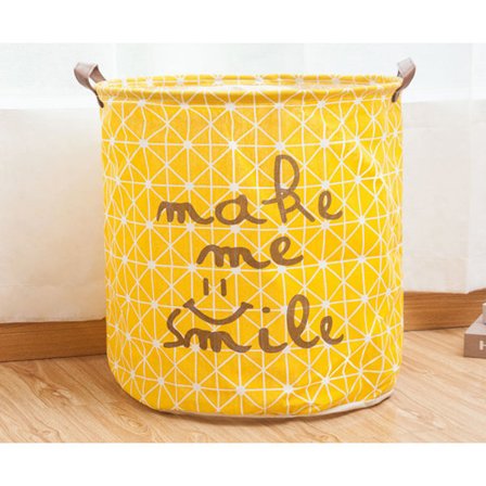 Bomullslinne Vattentät Smutstvätt Tunna Korg Leksak Förvaring