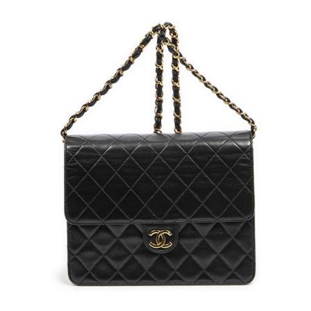 Chanel Vintage, Pre-owned Shoulder Bag Zwart, Dames, Maat:ONE Size