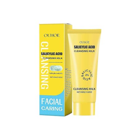 Salicylsyra Rengöring, Återfuktande Mild Återfuktande Oljekontroll Rengöring Tjockt Skum Återfuktande Och Inte Stram