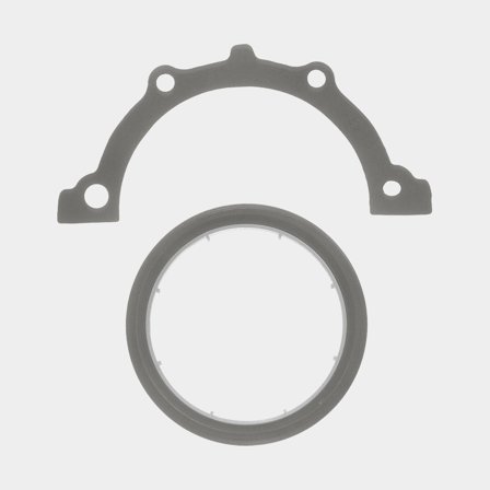 Fel-Pro Bakre ramlagertätning i grått gummi för motorreparation, högkvalitativ tätning som förhindrar oljeläckage