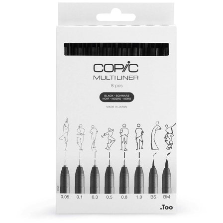 Multiliner Classic Set of 8