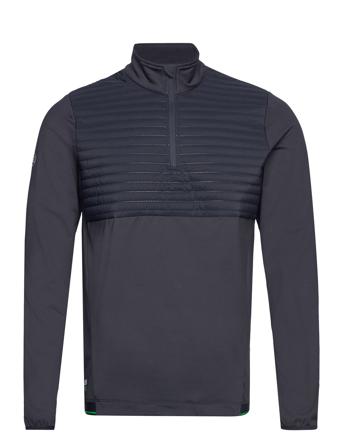 Mens Gleneagles Thermo Midlayer Sweat-shirts & Hoodies Fleeces & Midlayers Marineblå Abacus*Betinget Tilbud