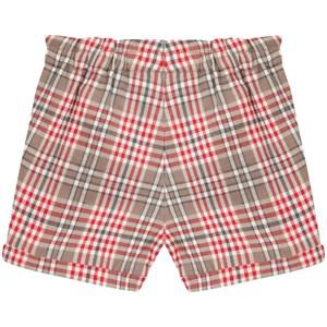 Tartine et Chocolat Checked Shorts Beige Rose 2 Years - Shorts - 2 years - Beige - Mädchen