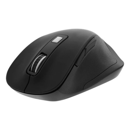 Deltaco OFFICE Wireless Ergonomic Mouse with 6 Buttons - Black
