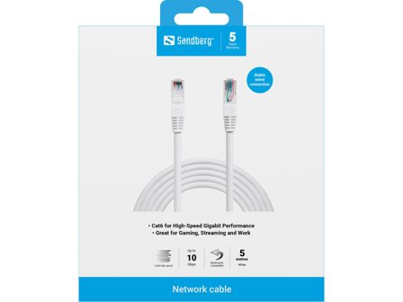 Sandberg nettverkskabel - 5 m