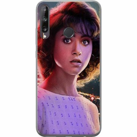 Huawei P40 Lite E Genomskinligt Skal Stranger Things - Nancy W