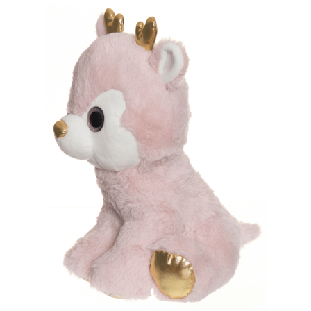 Teddykompaniet Bamse Rådyr Rosa 25cm