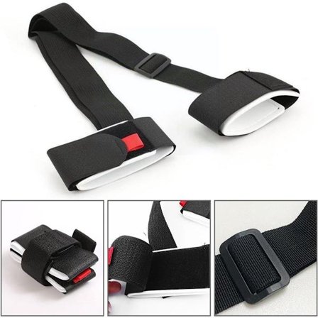 Justerbart skistativ for 2 snowboard 150 cm kompatibelt med snowboards