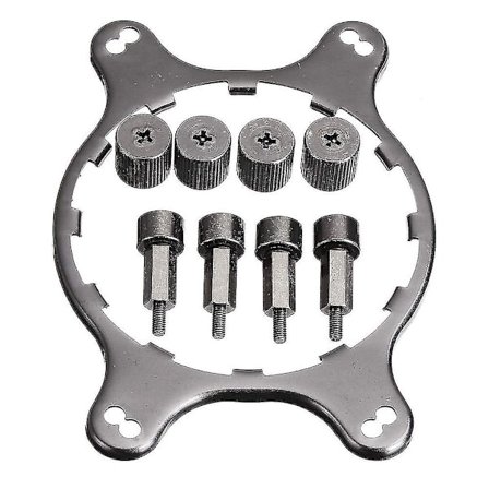 CPU Køler Fan Beslag Varmesænkeholder AM4 Monteringsbeslagssæt til Cor Sair Hydro Series H45 H55 H60 H75 H80I V2 H100I (FMY)