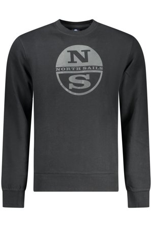 North Sails Felpa Senza Zip Uomo Nero